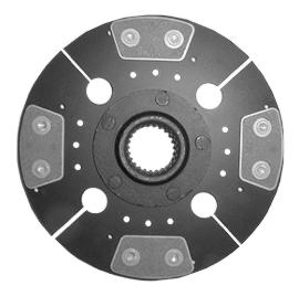 UM50076     PTO Clutch Disc-4 Pad-25 Spline--Replaces M143282 HD4